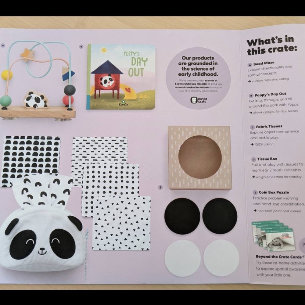 Explore with Me Panda Crate by Kiwi Co